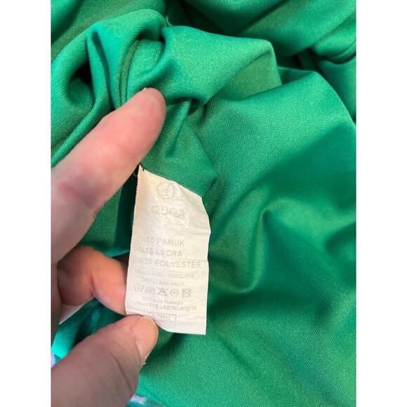 QUQA satin ruffle hem maxi dress/mumu/kaftan/house dress - Picture 5 of 8